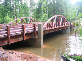 Trillium Links bridge - Bridge Construction Contractor